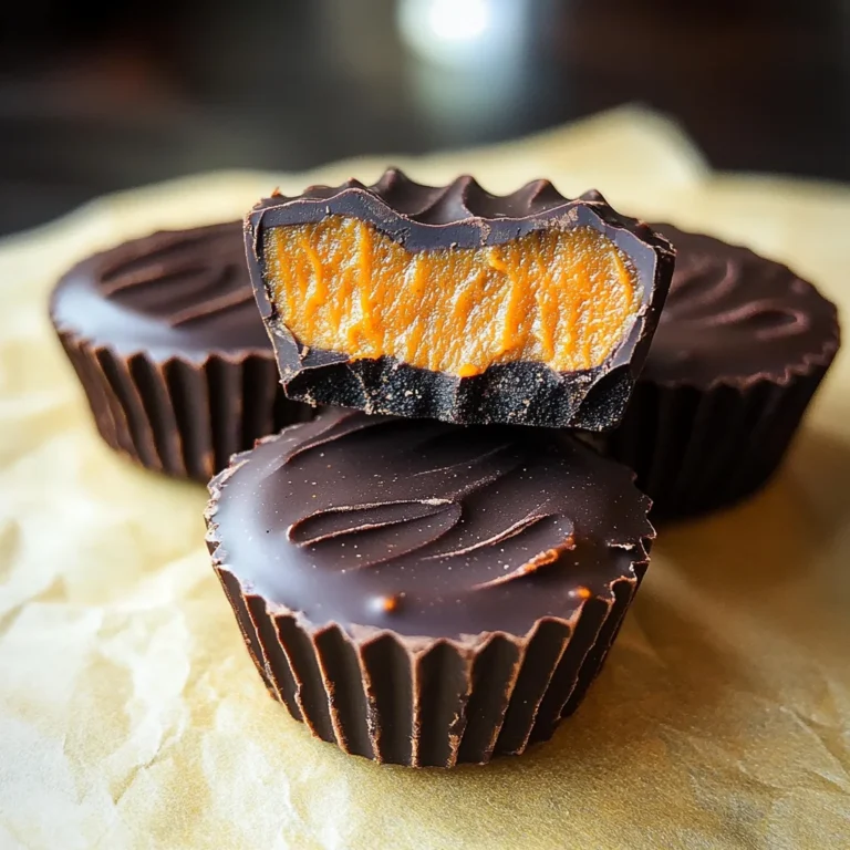 Chocolate Pumpkin Butter Cups