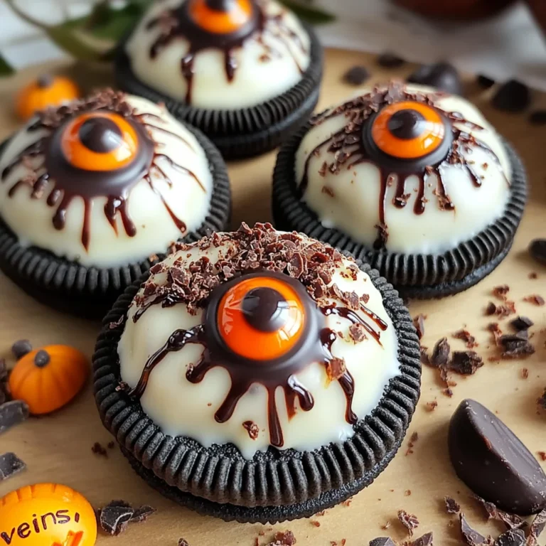 Halloween Chocolate-Covered Oreo Eyeballs: An Incredible Ultimate Recipe