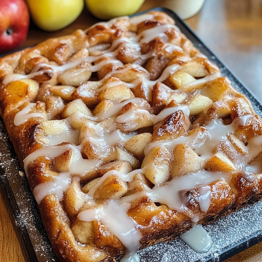Sourdough Apple Fritter Focaccia