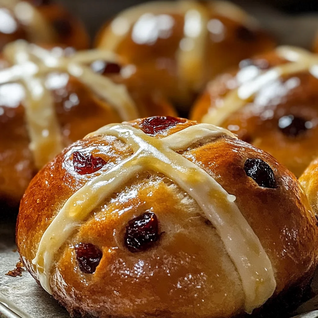 Sourdough Hot Cross Buns Recipe