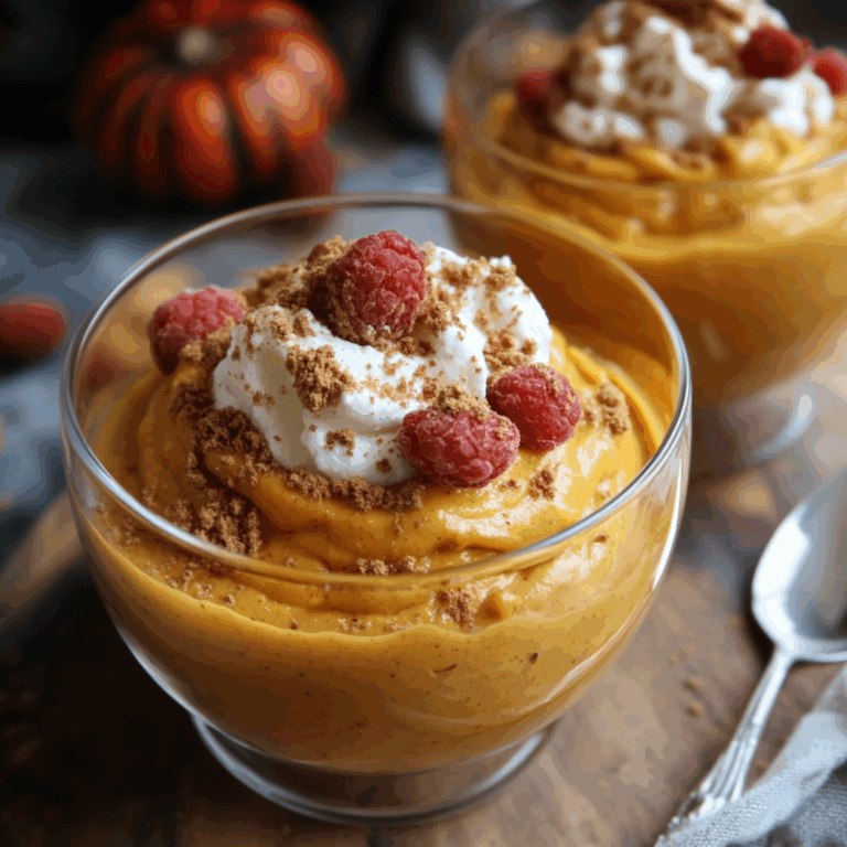Healthy Pumpkin Mousse