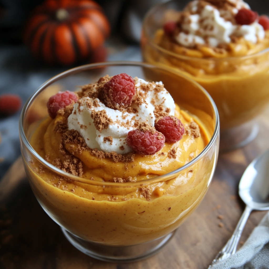 Healthy Pumpkin Mousse