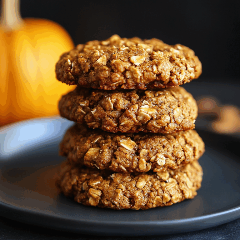 Pumpkin Oatmeal Cookies