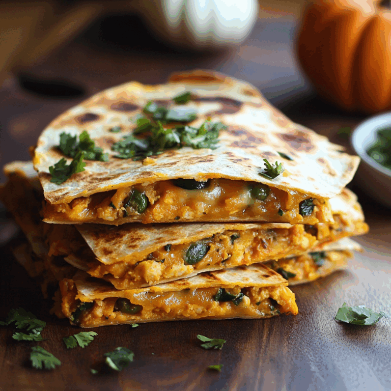 Pumpkin Quesadilla