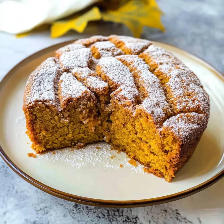 2 Ingredient Pumpkin Cake