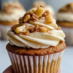 Apple Crisp Cupcakes