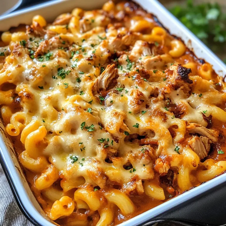 BBQ Chicken Mac and Cheese