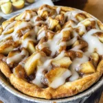 Cinnamon Roll Apple Pie