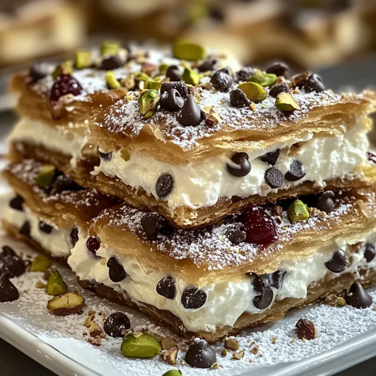 Classic Cannoli Squares That Will Wow Your Taste Buds