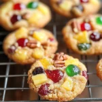 Easy Christmas Fruitcake Cookies Recipe