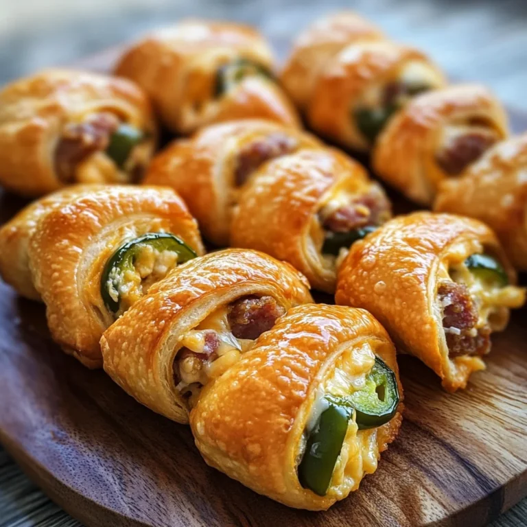 Jalapeno Popper Pigs in a Blanket