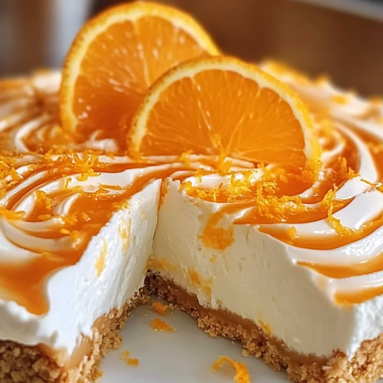 No-Bake Orange Creamsicle Cheesecake: An Amazing Ultimate Recipe