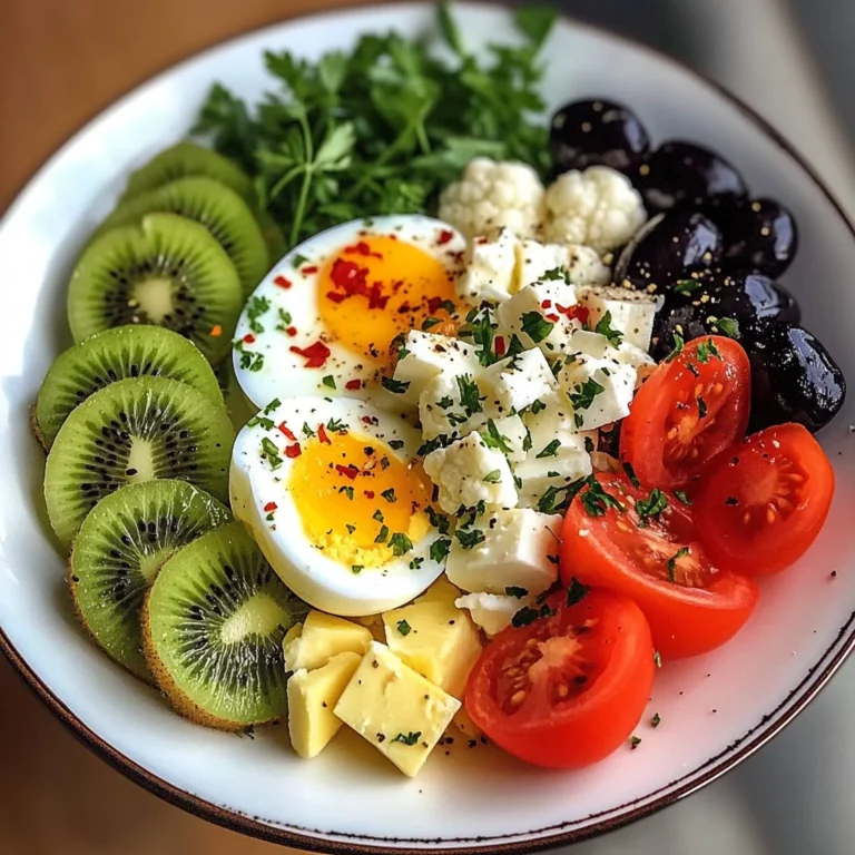 Rainbow Breakfast Plate