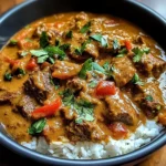 Slow-Simmered Beef Curry in Creamy Coconut Sauce
