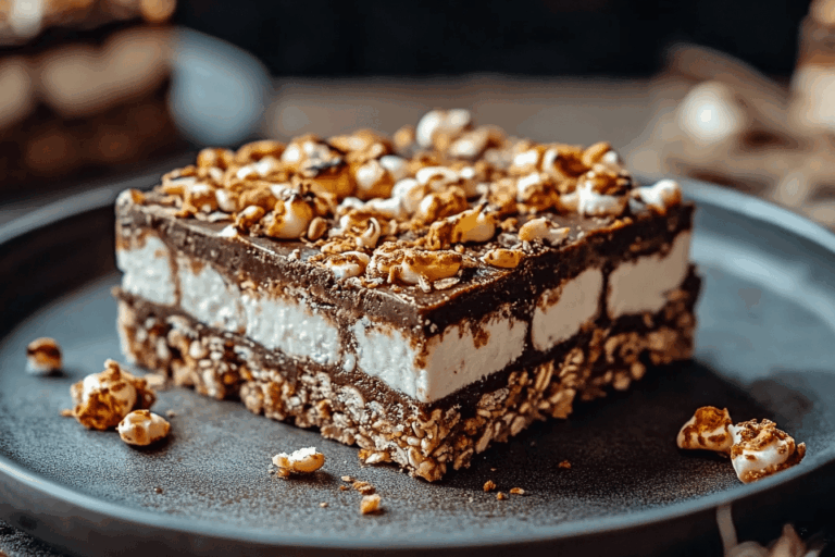 Easy Frozen Protein S’mores Bars