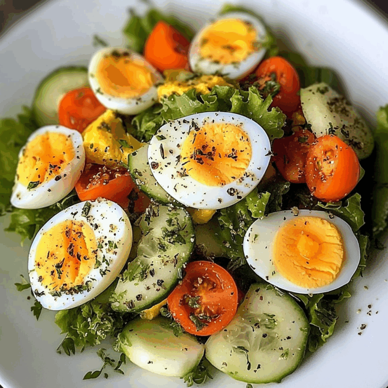 Egg & Veggie Salad